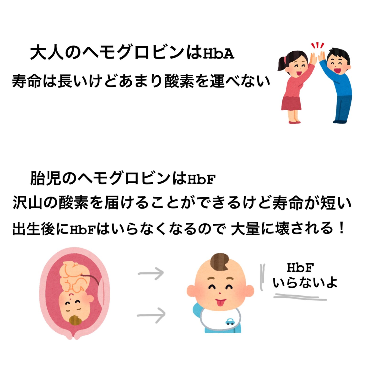 新生児黄疸について | ハシ@看護師国家試験対策アドバイザー